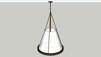 LD SHOPPE REESE 20' PENDANT - BRASS