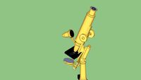 brass microscope by beck