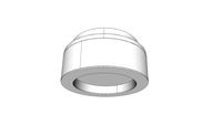 Plafon difuso Polar nano 4W LED Interlight