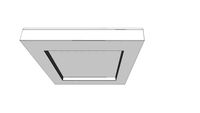 Plafon difuso Polar 13W-9W LED Interlight