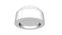 Plafon difuso Aura nano 4W LED Interlight