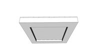 Plafon difuso Aura 25W-9W LED Interlight