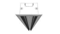 Perfil embutido com aba Do-it 1,0m Interlight