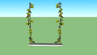 Swinger with flower