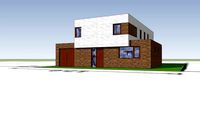 Ontwerpstudy modernevilla te Oss