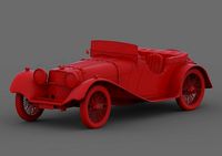 JAGUAR SS100 | 3D