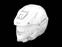 HALO Infinite Mk VII ISR helmet 3d print file | 3D