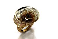 Filigree Ring Nokta Ring Turkey Ring  | 3D