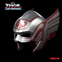 Thor Jane Foster Helmet - Thor Love and Thunder 3D Model STL  | 3D