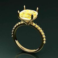 Soliter ring Model 1531 | 3D