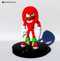 KNUCKLES - SONIC | 3D