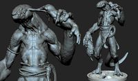 Lizardman Alternative pose | 3D
