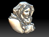 Woman and Baby Relief | 3D