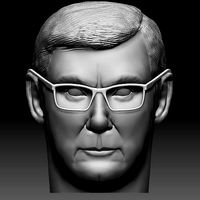 Yuriy Lutsenko head | 3D