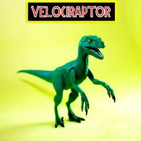 Velociraptor  assembly PLA kit  No Supports | 3D
