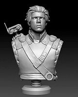 Star Wars Jedi Fallen Order Cal Kestis jedi padawan Bust | 3D