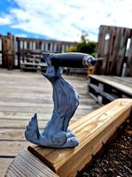 Wolf- pen holder | 3D