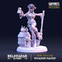 Pirate Bartender Calamity | 3D