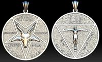Morning Star Medal pendant | 3D