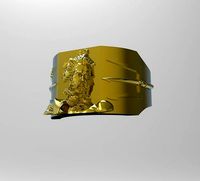 Poseidon ring | 3D