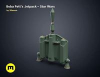Boba Fetts Jetpack - Star Wars | 3D