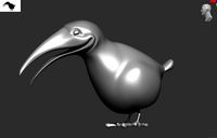 kiwi bird table top STL | 3D