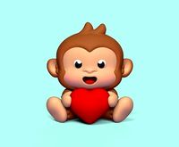Monkey Heart | 3D