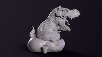 Gamer Dino  | 3D