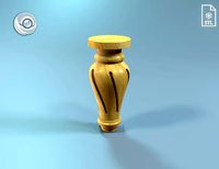 0614 Wooden table legs for custom coffee tables furniture legs | 3D