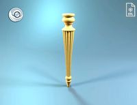 0609 Wooden table legs for custom coffee tables furniture legs | 3D