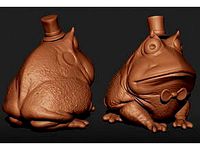 Dapper Frog | 3D
