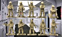 Star Wars Mon Calamari Soldiers and Troops X 10 in 28mm | 3D