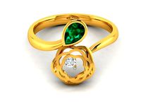 Solitaire Engagement Ring | 3D