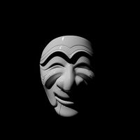 Money Heist Korea Mask Printable | 3D