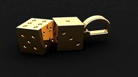 Dice pendant  | 3D