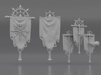 chaos banners vol2 | 3D
