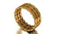 Flat bead band | 3D