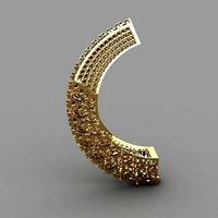 D Balli Earring Hoops Jewellery for Women | 3D