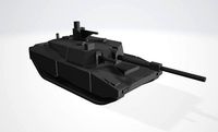 Hades A4M Main Battle Tank | 3D