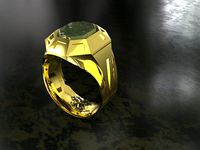 A ring designed in Rhino inspired from Asgard  | 3D