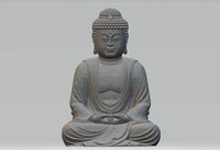 Buddha 3d model 3dm stl obj  | 3D