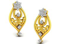 Diamond Earring | 3D