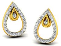 Diamond Woman Earring | 3D