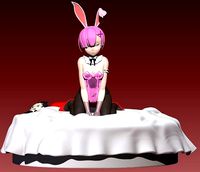Ram Bunny re zero sexy figure | 3D
