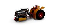 Diecast Pulling tractor with 3 engines V12 Scale 1 to 25 | 3D