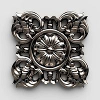 CNC Item 4 Sculpted Ornament Pack Vol 3 | 3D