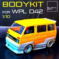 WPL D42 RC BODYKIT by BLACKBOX 1-10th | 3D