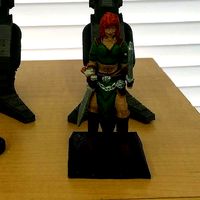 DnD Female Fighter | 3D
