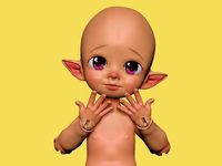 Anya Atelier - B-chan for beginner BJD series 3d print file | 3D