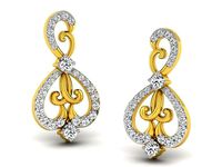 Solitaire Women Earring | 3D